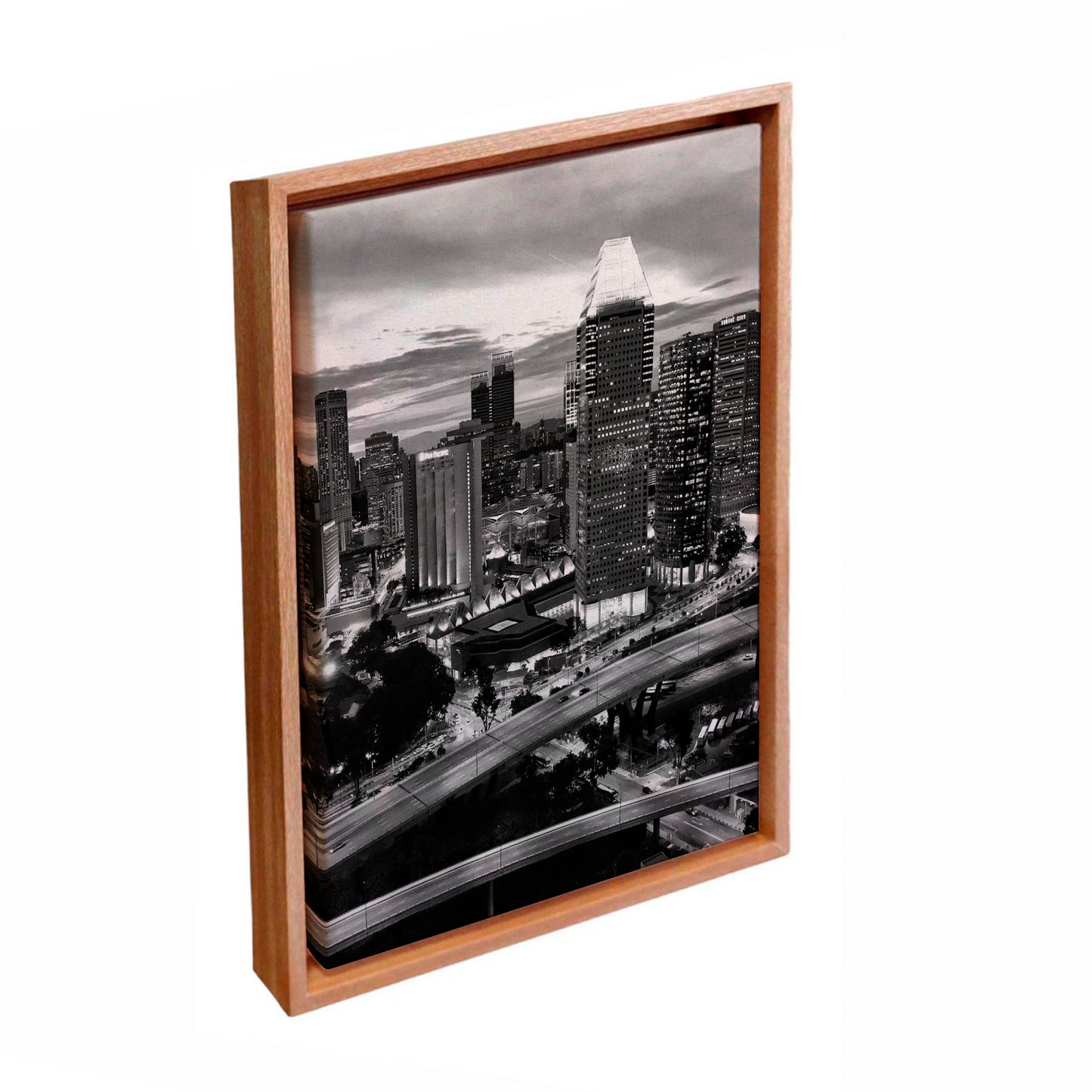 Quadro Decorativo "Cidade Noturna"