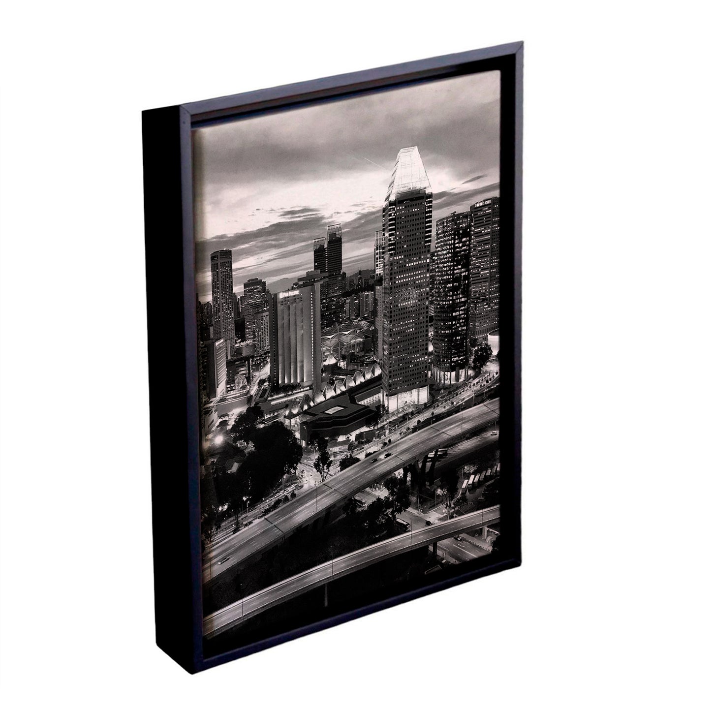 Quadro Decorativo "Cidade Noturna"