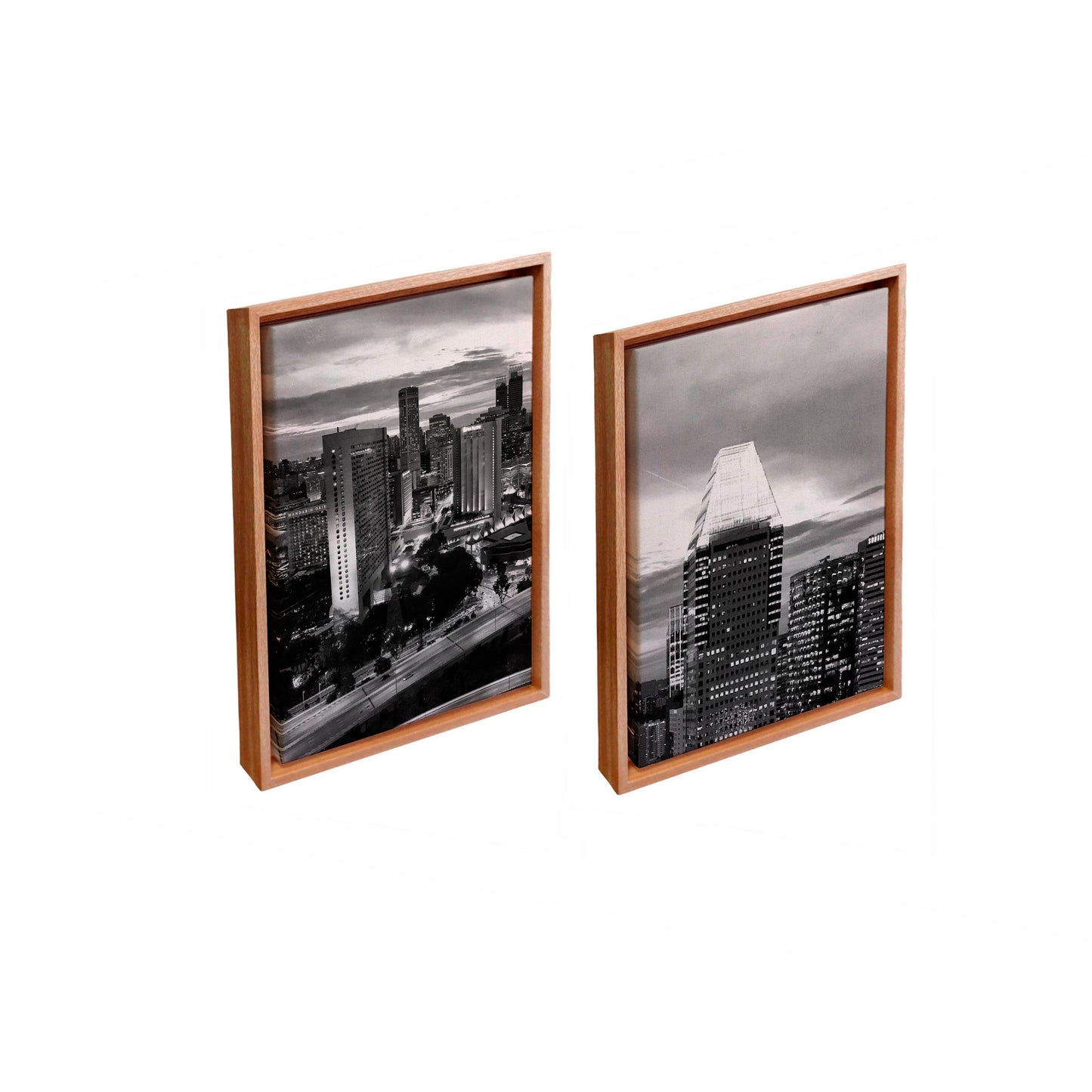 Quadro Decorativo "Cidade Noturna Estendida"