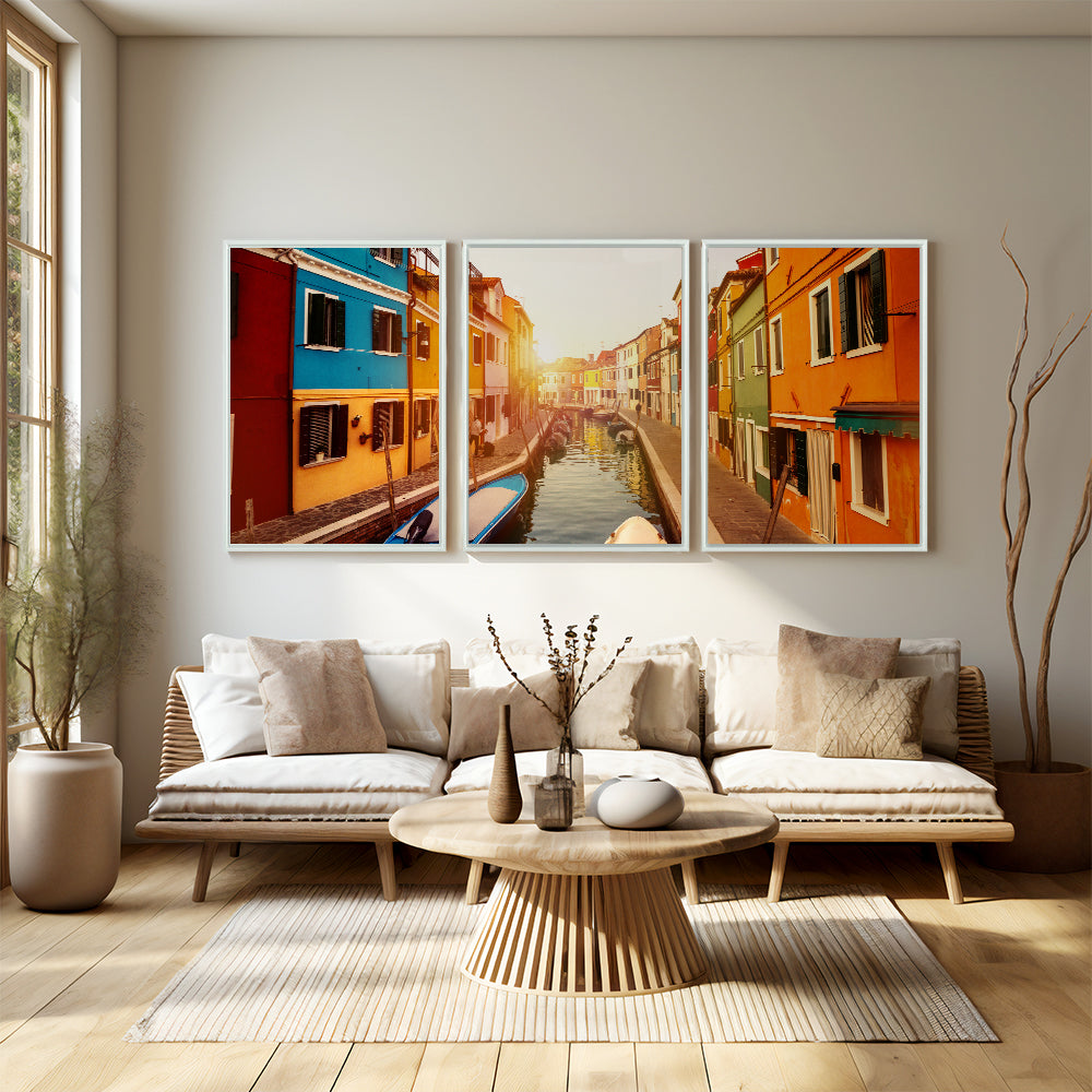 Quadro Decorativo "Veneza em cores - Terceiro Ato"