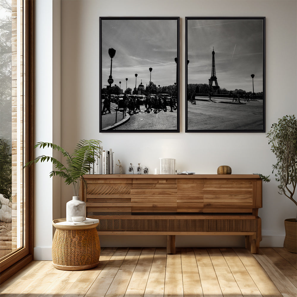 Quadro Decorativo "Eiffel Noir Estendida"