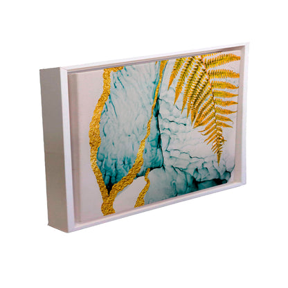 Quadro Decorativo "Conchas de ouro"