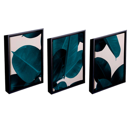 Quadro Decorativo "A Folhagem Azul - Terceiro Ato"