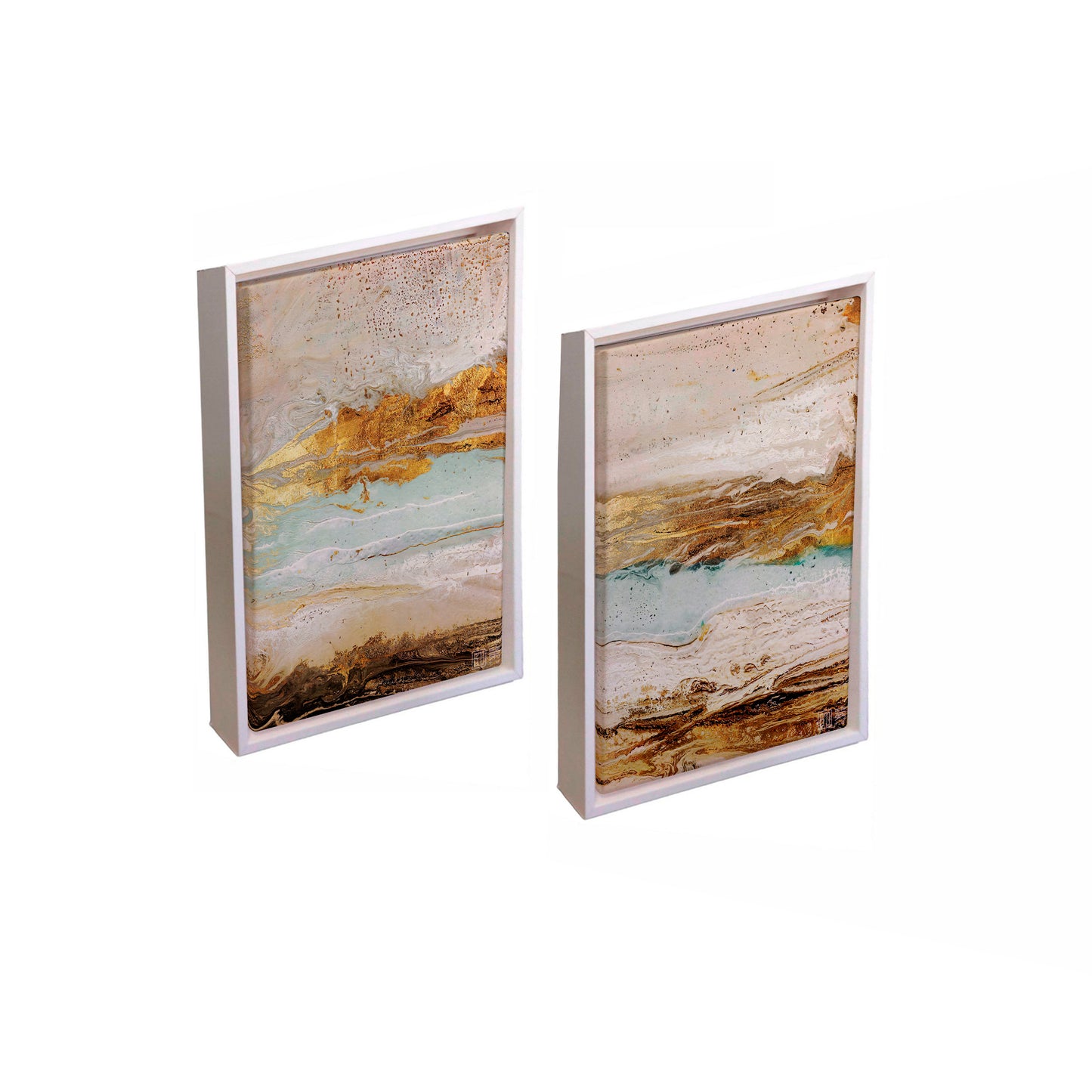 Quadro Decorativo "O Reflexo do mar - Estendido"