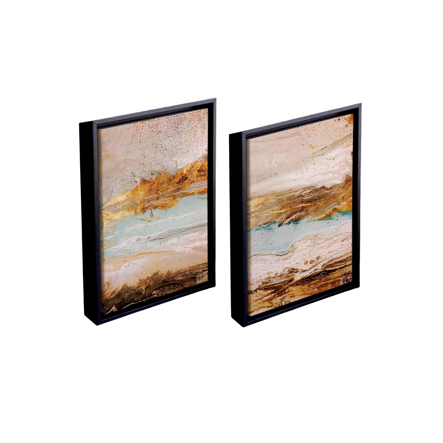 Quadro Decorativo "O Reflexo do mar - Estendido"