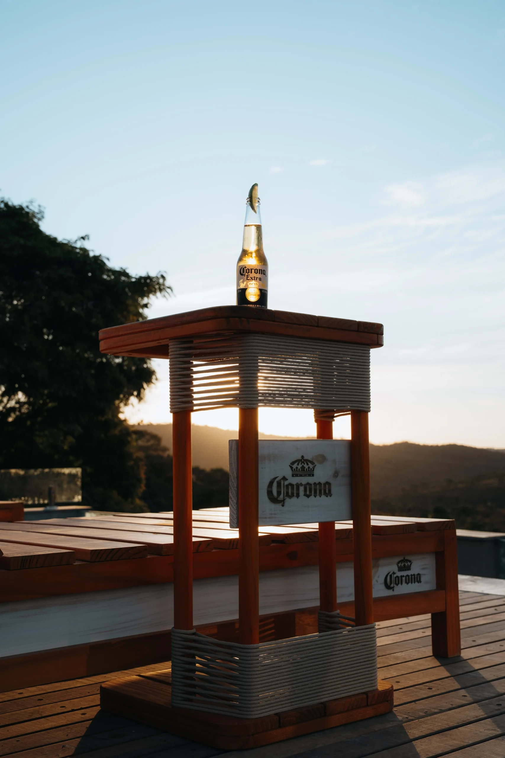 Desfrute de uma cerveja gelada com vista para o cerrado