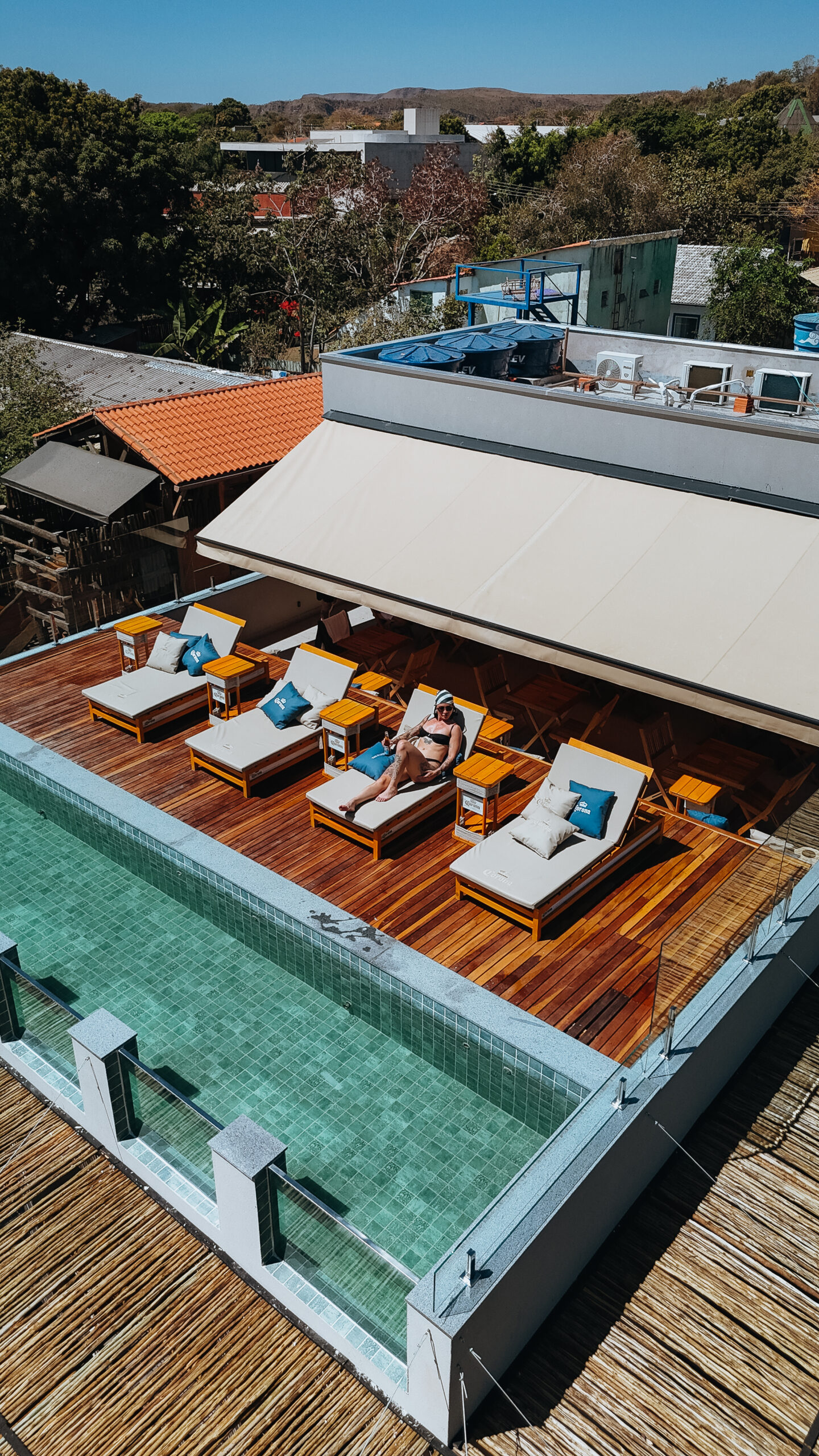 Um espaço perfeito para relaxar, curtir o pôr do sol e contemplar a natureza.